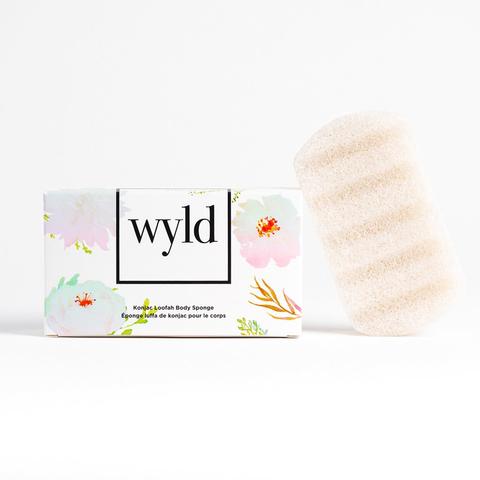 Wyld Skincare - Konjac Loofah Body Sponge