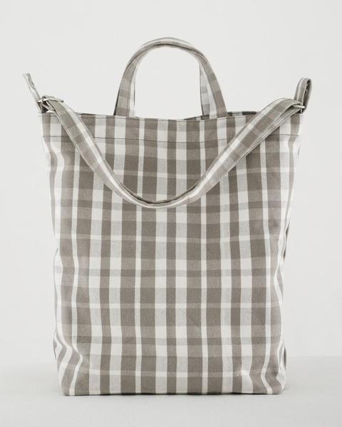 Baggu - Duck Bag - Dove Plaid