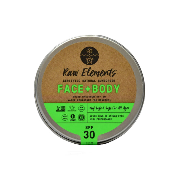 Raw Elements - ECO Formula 30+ Lotion - (Plastic Free Tin)