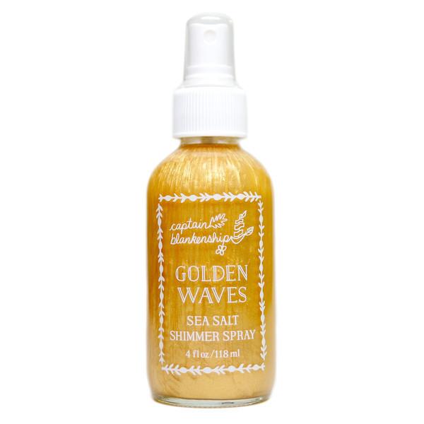 Captain Blankenship - Golden Waves Sea Salt Shimmer Spray - Clementine Fields