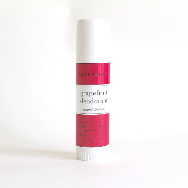 Lovefresh - Travel Size Deodorant Stick - Grapefruit