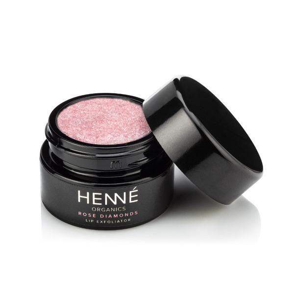 Henné Organics - Rose Diamonds Lip Exfoliator - Clementine Fields - 1
