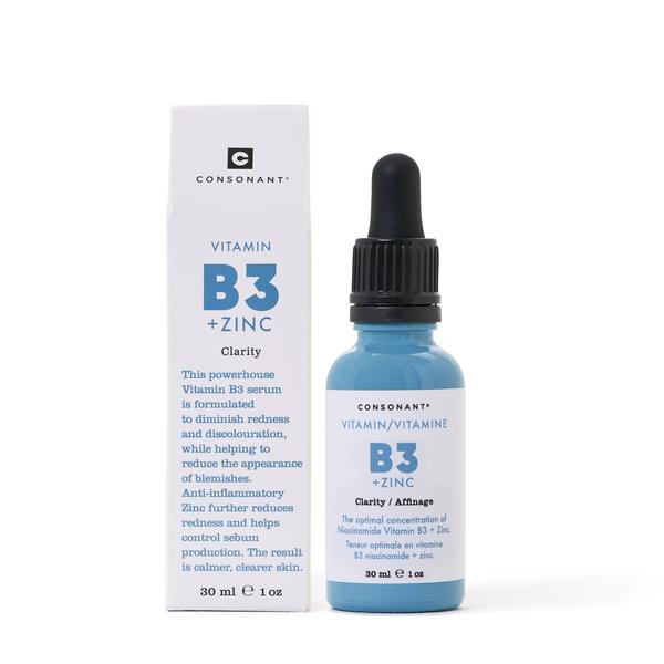Consonant Skincare - Vitamin B3 + Zinc Serum