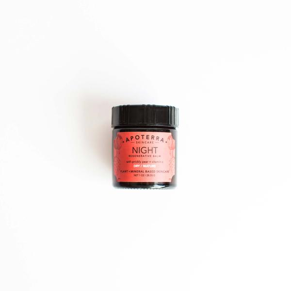 Apoterra Skincare - Night Regenerative Balm with Prickly Pear + Vitamin C