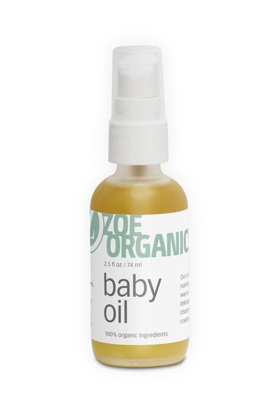 Zoe Organics Baby Oil - Clementine Fields