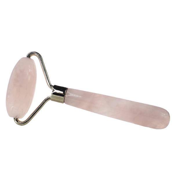 Living Libations - Rose Quartz Roller + Bamboo Bag