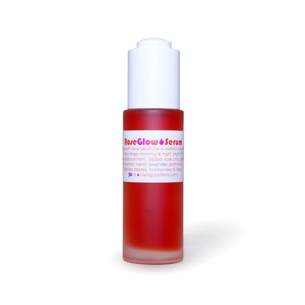 Living Libations - RoseGlow Serum - Clementine Fields