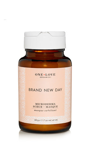 One Love Organics - Brand New Day Microderma Scrub & Masque